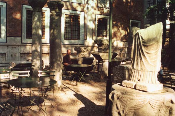 112-Lounging in the garden