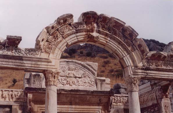 122-Temple of Hadrian-Tyche, Goddess of the city-a