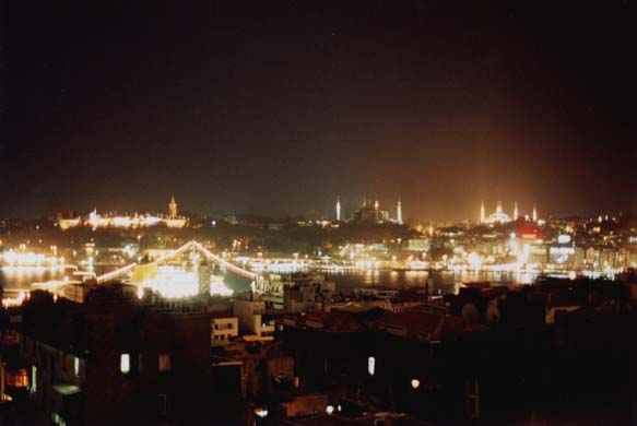 188-Night view of the old city