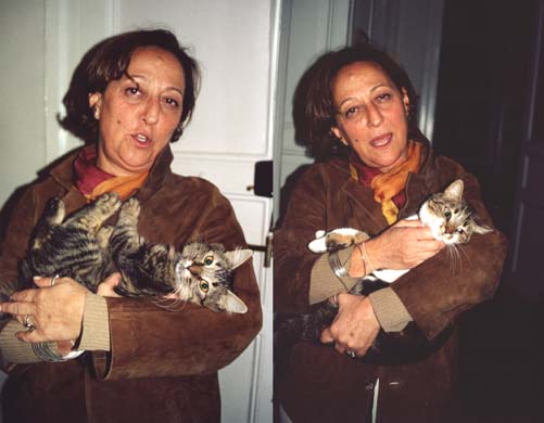 193-Roberta with cats