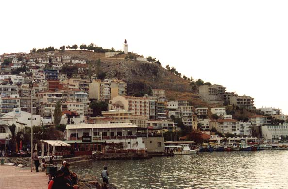 b-Ataturk statue on top of the hill