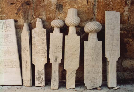 114-Grave stones at Isa Bey mosque